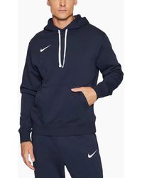 Nike - Cw6894 Fleece Hoodie Long Sleeve Swoosh Park 20 Pullover Soccer Hoody - Lyst