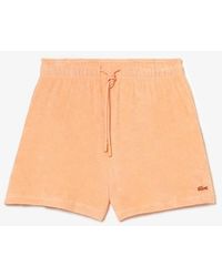Lacoste - Fleece Jogger Shorts - Lyst