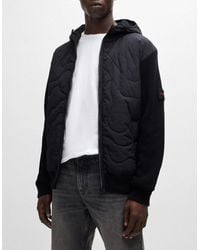 BOSS - Kalbero Relaxed-Fit Padded Jacket - Lyst
