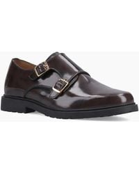 Hush Puppies - Verity Hi-Shine Leather Chocolate Shoes - Lyst