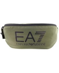EA7 - Logo Belt Bag Khaki - Lyst