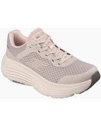 Skechers - Max Cushioning Endeavour Natural Synthetic/Trim Trainers - Lyst