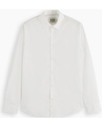 Scotch & Soda - Cotton Poplin Stretch Ls Shirt - Lyst