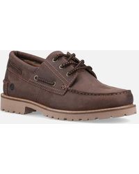 Sperry Top-Sider - Sperry Houston Leather Boat Shoes - Lyst