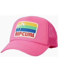 Rip Curl - Rip Curl Mixed Revival Trucker Cap - Lyst