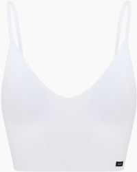 Lee Jeans - Flora V-Neck Slim Fit Crop Bra - Lyst