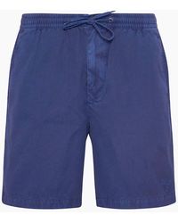 Barbour - Washed Oxford Relaxed Short - Lyst