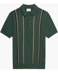 Ben Sherman - Mod Stripe Short Sleeve Polo Shirt - Lyst