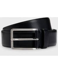 BOSS - Boss Erman Leather Belt - Lyst