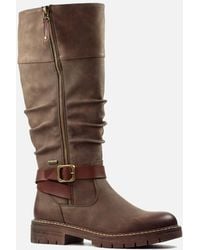 Lunar - Margo Knee High Boots - Lyst