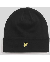 Lyle & Scott - Merino Wool Blend Beanie - Lyst