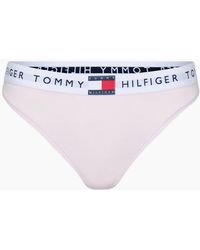 Tommy Hilfiger - Heritage Cotton Thong, Light - Lyst