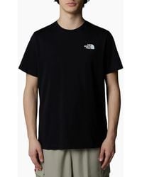 The North Face - Redbox T Shirt Regular Fit Crew Neck Ss Summer Graphic Tee - Lyst