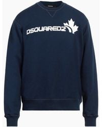 DSquared² - Bold Maple Leaf Logo Sweatshirt - Lyst