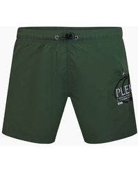 Philipp Plein - Plein Sport Geo Logo Swim Shorts - Lyst