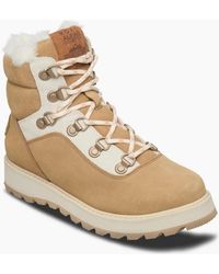 Roxy - Bradie Thermal Insulated Leather Snow Boots - Lyst