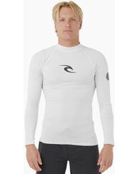 Rip Curl - Rip Curl Waves Long Sleeve Rash Vest - Lyst