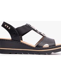 Rieker - 67498-00 Sandals - Lyst