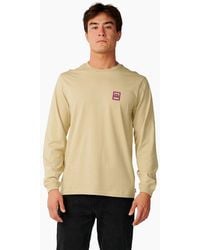 Rip Curl - Rip Curl Streamline Badge Long Sleeve T-Shirt - Lyst