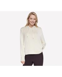 Skechers - Cozy Luxe Hoodie Off Hooded Sweatshirt - Lyst
