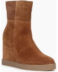 Geox - D Eildea Wedge B Ankle Boots - Lyst