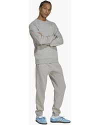 adidas Originals - Trefoil Solid Patterned Slim Joggers - Lyst