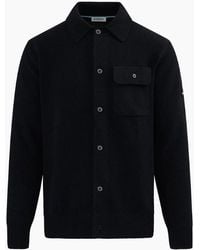 Sandbanks - Rib Detail Btn Through Overshirt - Lyst