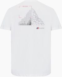 Berghaus - T Shirts Mountain Coordinates Crew Neck Short Sleeve Cotton Tee - Lyst