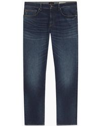 BOSS - Dark Delaware Slim Fit Jeans - Lyst