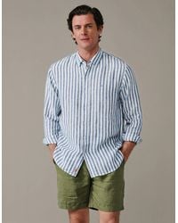 aubi - Worlaby Linen Shirt - Lyst