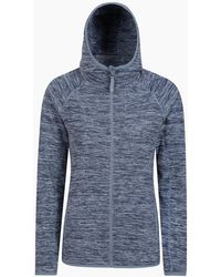 Mountain Warehouse - Ladies Lleyn Ii Melange Full Zip Hoodie - Lyst