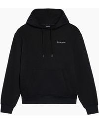Jacquemus - Signature Embroidered Logo Hoodie - Lyst