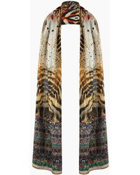 Inoa - Golden Eagle 120214 Long Rectangular Scarf - Lyst