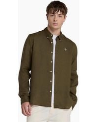 Timberland - Regular Fit Long Sleeve Shirt - Lyst