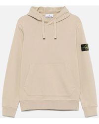 Stone Island - Compass Badge S0051 Hooded Top - Lyst