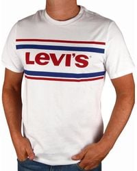 Levi's - Levi's T Shirt Casual Cotton Summer T Shirt Short Sleeve Crew Neck Tee - Lyst