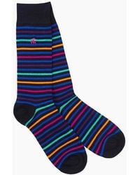 Swole Panda - Bamboo Socks /Lime Stripe - Lyst