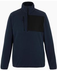 Regatta - Active Microfleece Quarter Zip Fleece Top - Lyst
