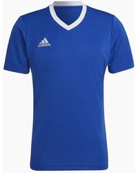 adidas - V-Neck Short Sleeve Jersey T-Shirt - Lyst