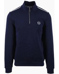 Sergio Tacchini - Locchi Half Zip Maritime - Lyst