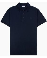 Burberry - Eddie Cotton Polo Shirt Coal - Lyst