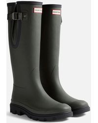 HUNTER - Downpour Adjustable Boot Rubber Dark/ Wellington Boots - Lyst