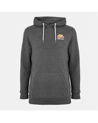 Ellesse - Logo Hooded Neck Raglan Sleeve Sweatshirt - Lyst