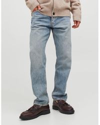 Jack & Jones - Chris Five Pocket Design Jeans - Lyst
