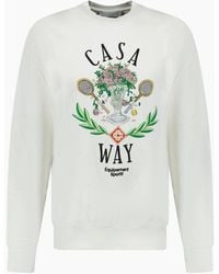 CASABLANCA - 'Casa Way' Graphic Print Sweatshirt - Lyst
