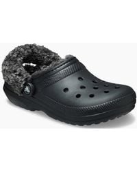 Crocs™ - Classic Fleece Lined Thermoplastic Clogs - Lyst