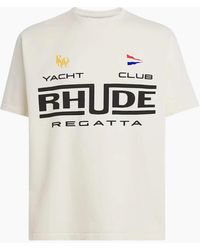 Rhude - Regatta Yacht Club T-Shirt - Lyst