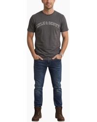 Lyle & Scott - Lyle & Scott Short Sleeve T Shirts Crew Neck Summer Logo Printed T Shirt - Lyst