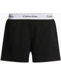 Calvin Klein - Modern Cotton Lounge Shorts - Lyst