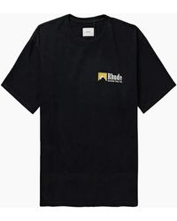 Rhude - Vintage International Racing Logo T-Shirt - Lyst